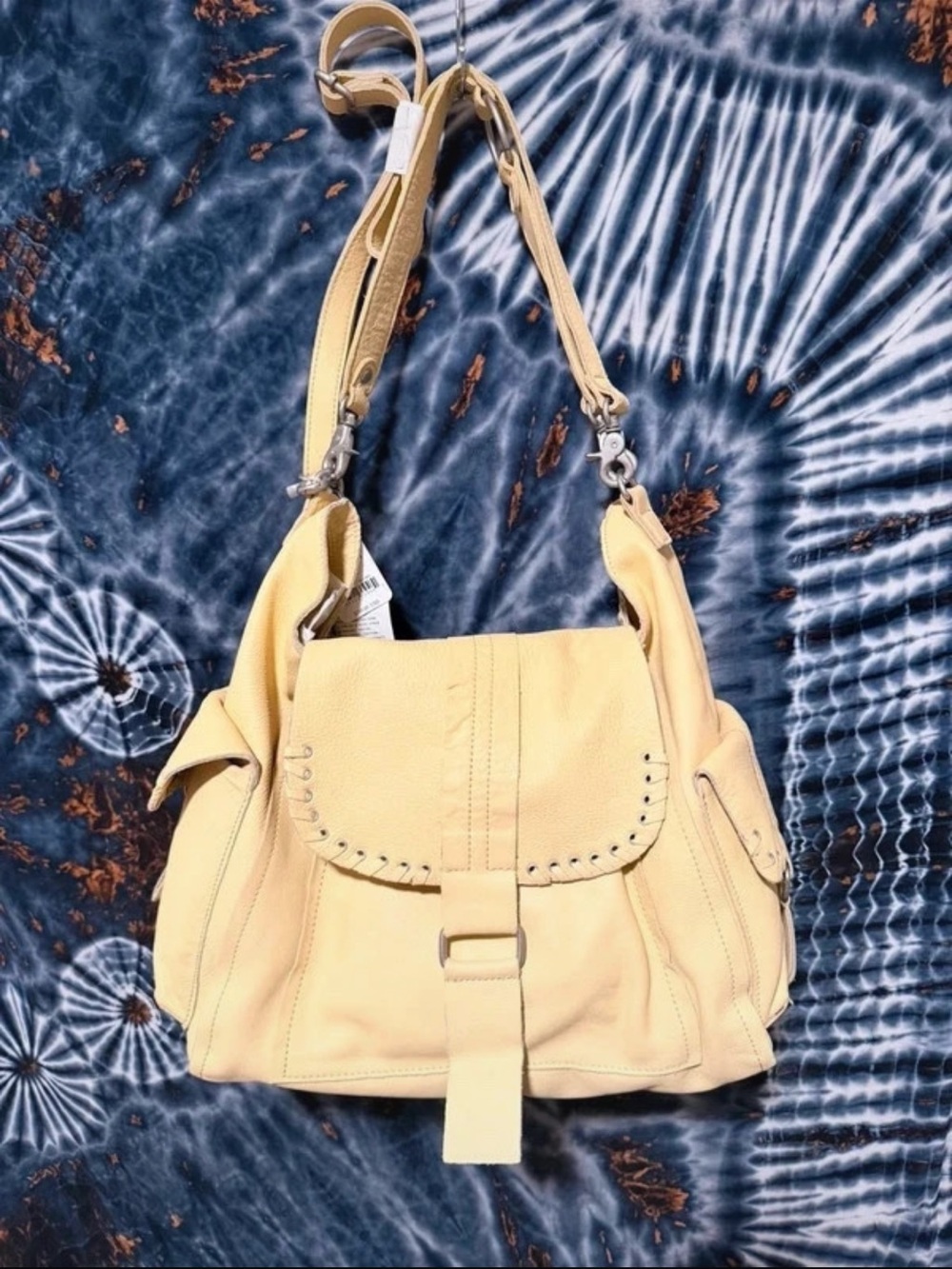Free People Butter Yellow Full Sized Leigh Tote
